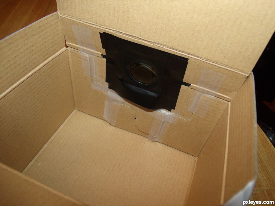 Creation of Camera Box Box Camera: Step 2