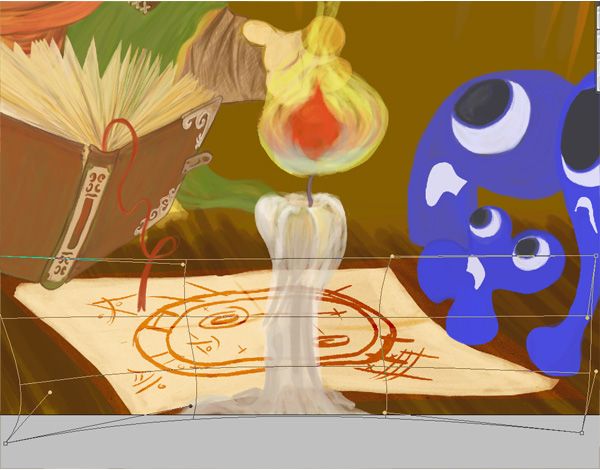 Creation of spellcaster's mishap: Step 7