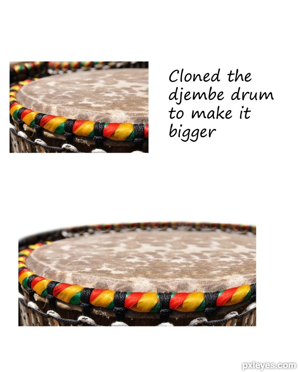 Creation of Inverted Rhythm: Step 2