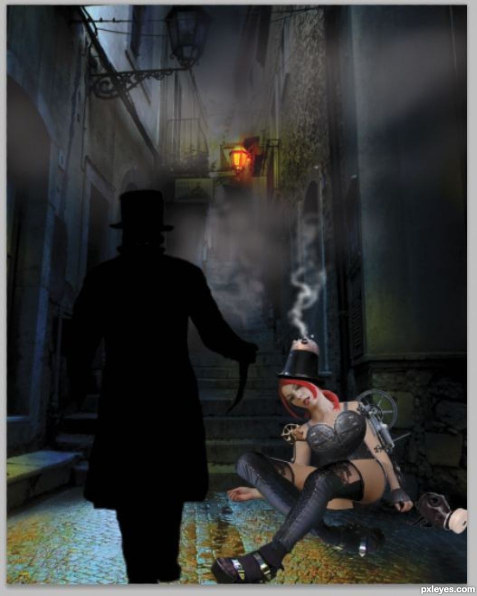Creation of the Ripper strikes again.: Step 8