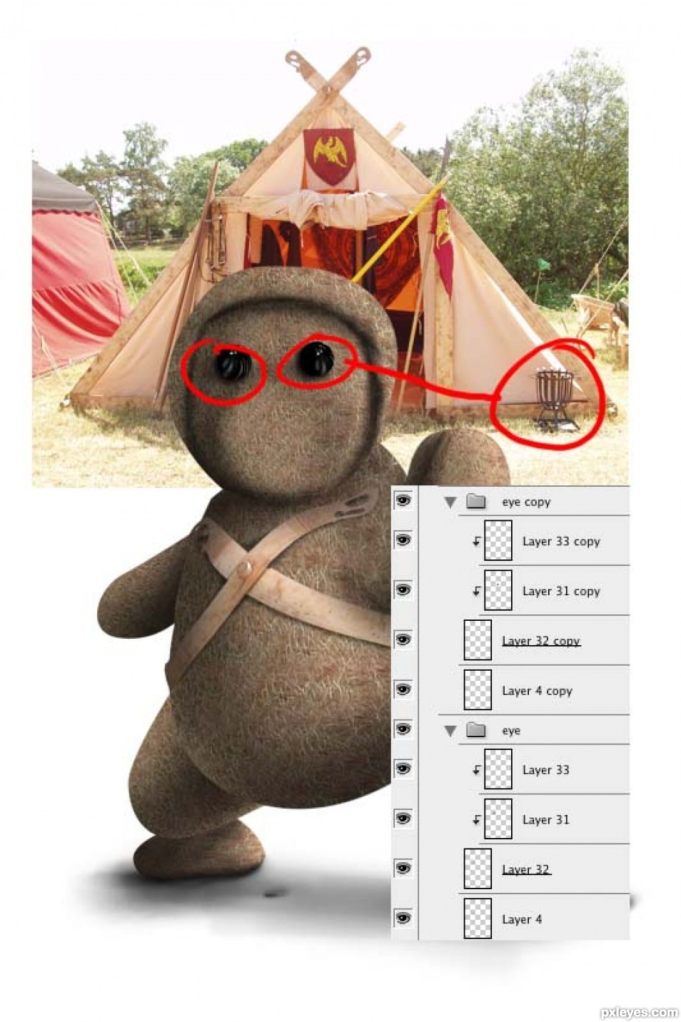 Creation of Bear...Teddy Bear: Step 17