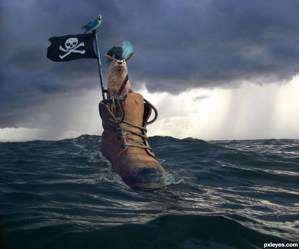 Creation of Pirate on the High Seas: Final Result