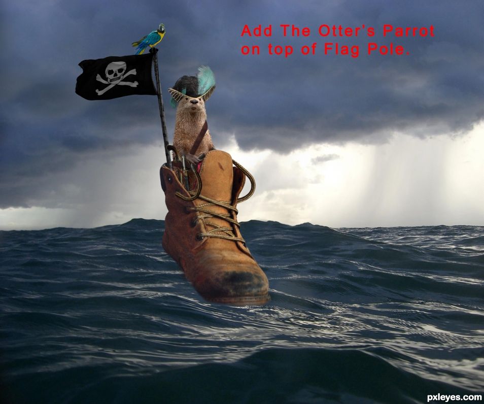 Creation of Pirate on the High Seas: Step 13