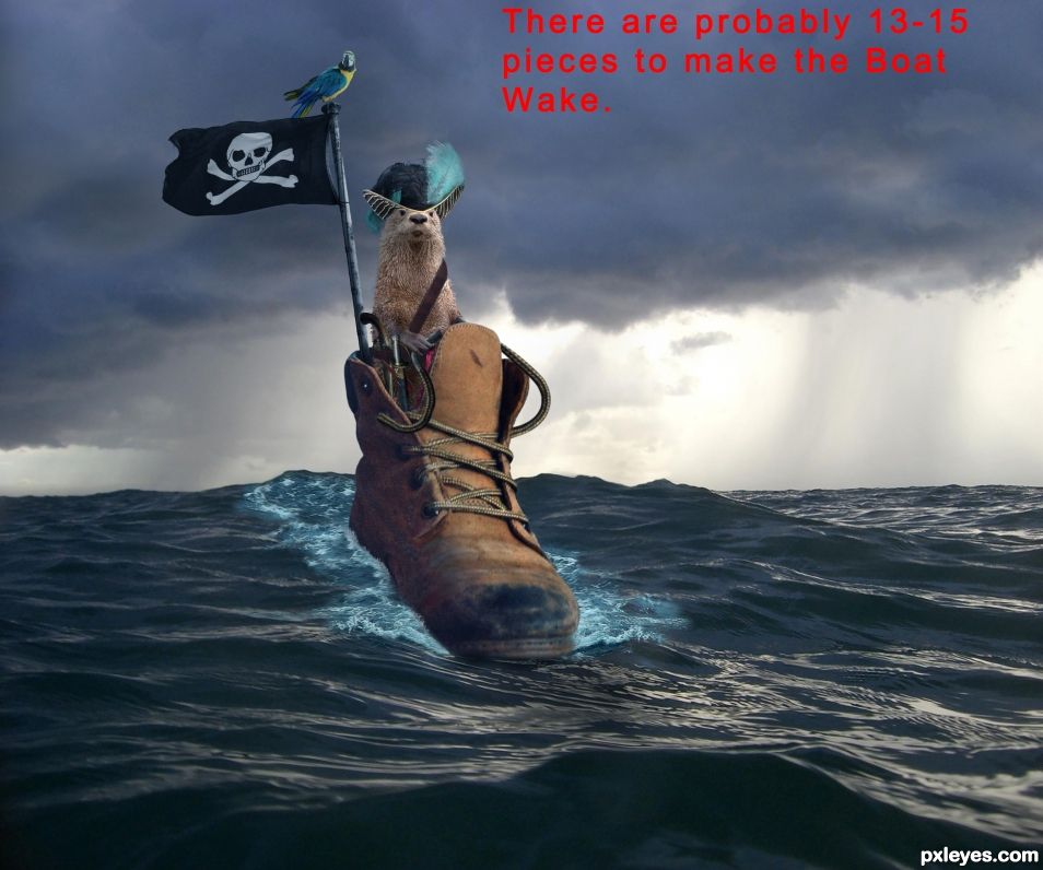 Creation of Pirate on the High Seas: Step 17