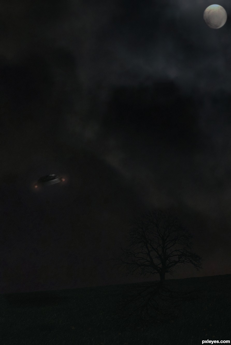 Creation of UFO Sighting!: Final Result