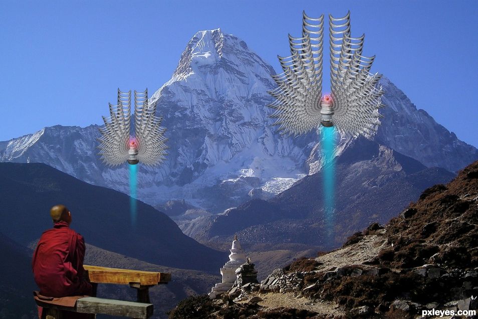 A Himalayas UFO Sighting