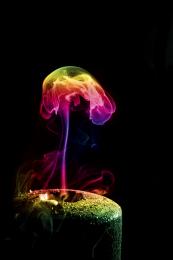 Coloured smoke