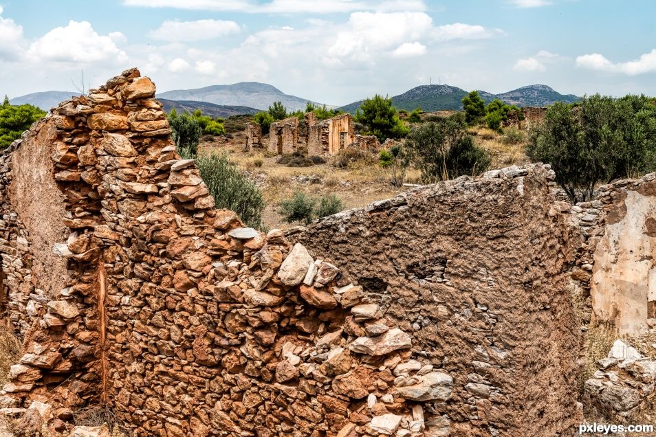 Abandoned village