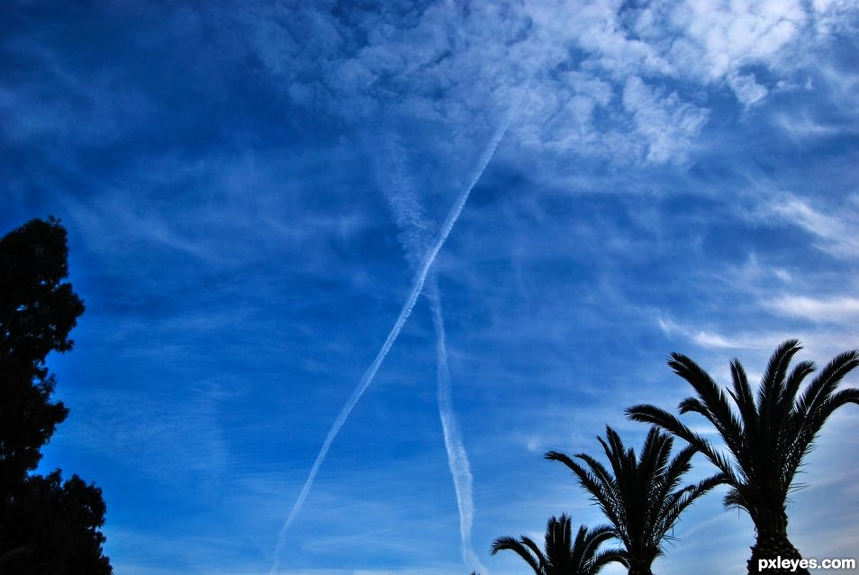 sky "X"