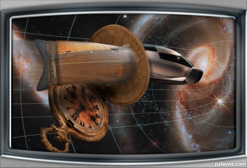 Space-Time Continuum photoshop picture)
