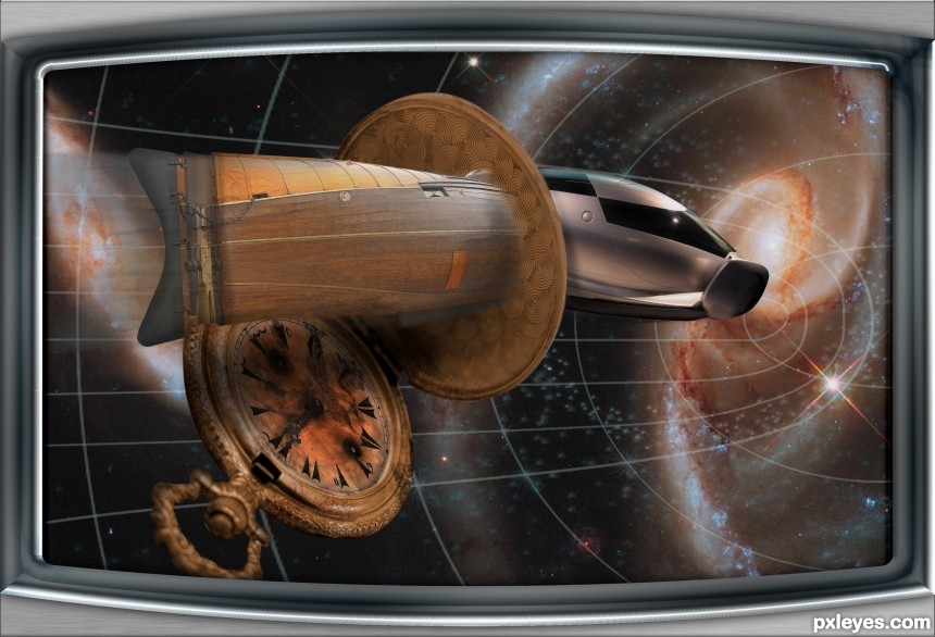 Space-Time Continuum photoshop picture)