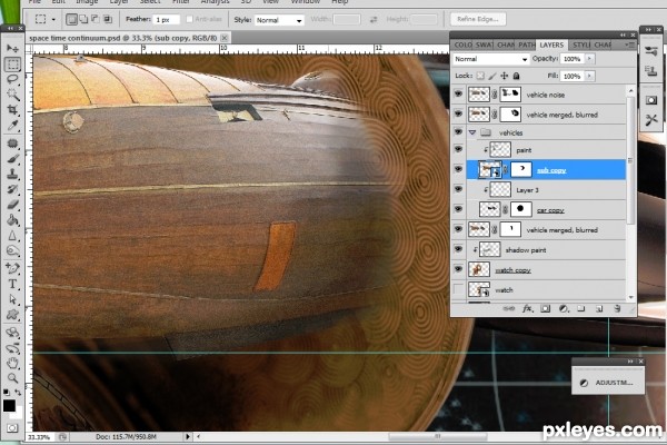 Creation of Space-Time Continuum: Step 9