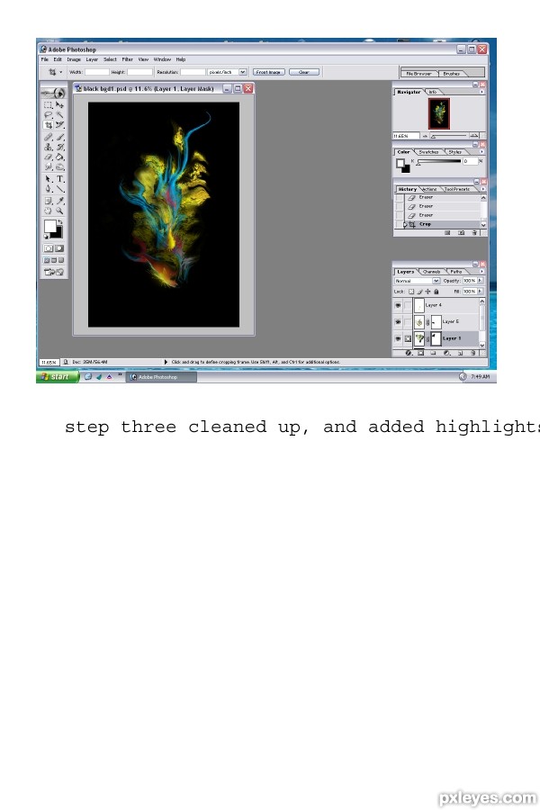 Creation of Mask: Step 3