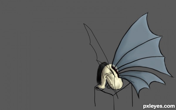 Creation of The Armless Fairy: Step 5