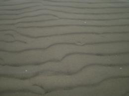 Sand in the water