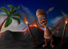 Nutty Native Tiki Man Picture