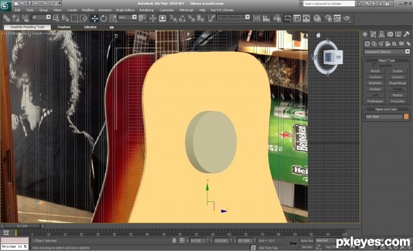 Creation of Gibson Hummingbird: Step 4
