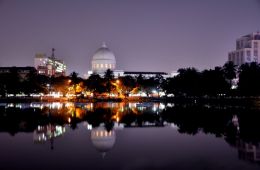 The evening in Kolkata