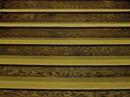 Wood stairs