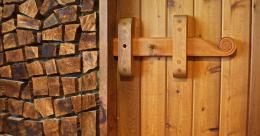 WoodenDoorWoodenWall