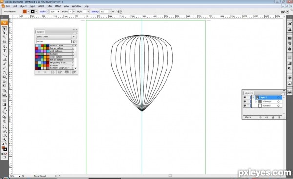 Creation of Balloon: Step 1