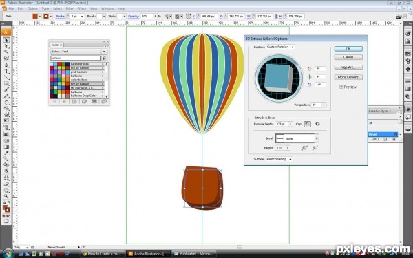 Creation of Balloon: Step 4