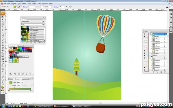 Creation of Balloon: Step 6
