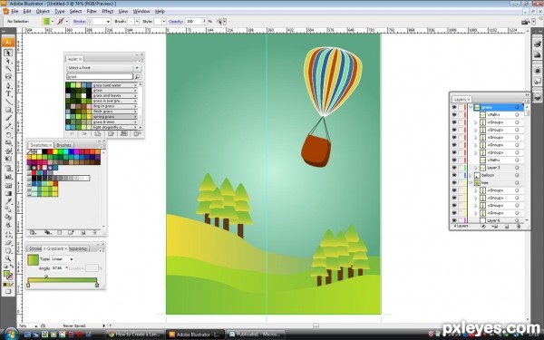Creation of Balloon: Step 7
