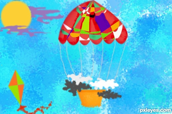 Creation of Fly high: Step 3