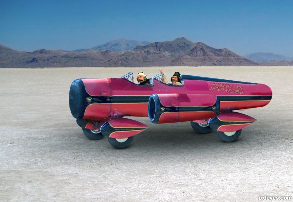 Creation of World's Land Speed Record at the Bonneville Salt Flats: Step 1