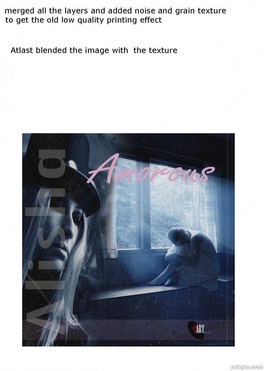 Creation of Amorous: Step 4