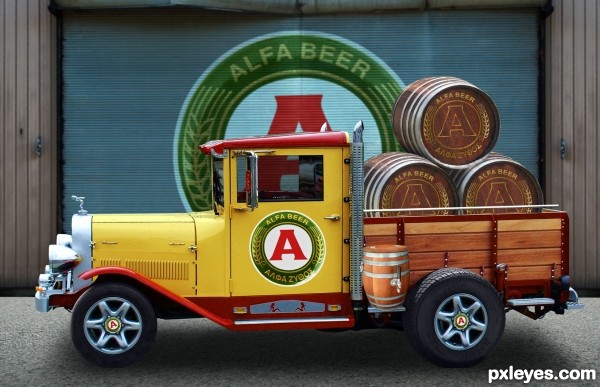 Creation of Beer Wagon: Final Result