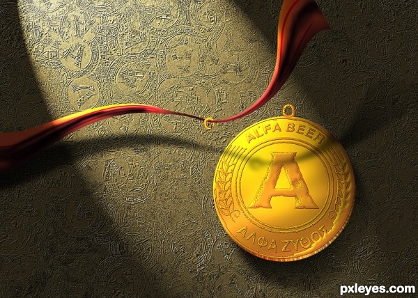 Creation of Lost Medal: Final Result