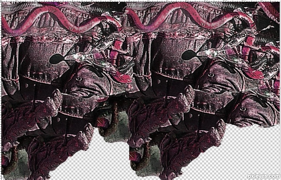 Creation of The Viceroy of the Undergarden: Step 7