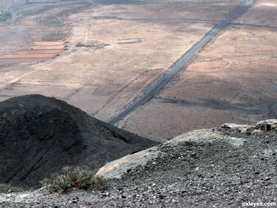 Desert Road on Mars