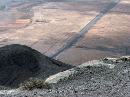 Desert Road on Mars