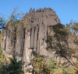 Giant rocky ant hill