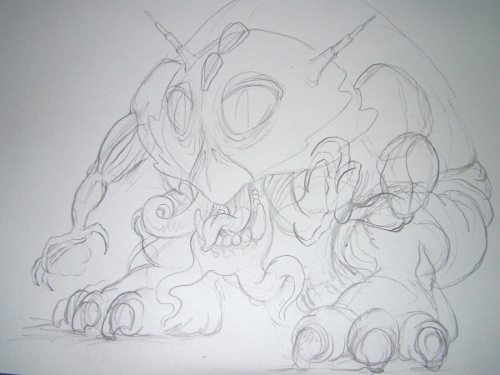 Creation of It came from outer space!: Step 2