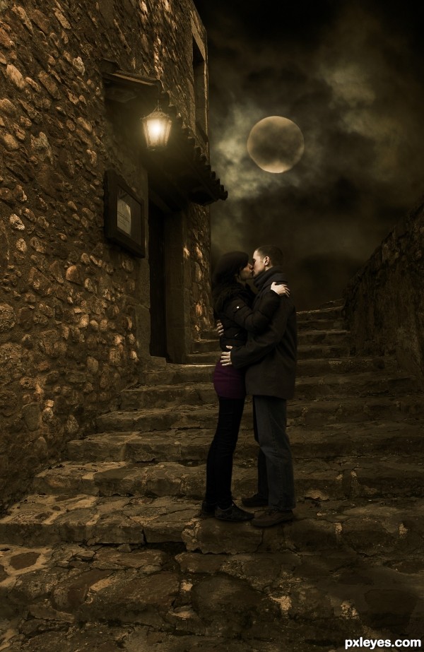 Kissing photoshop picture)