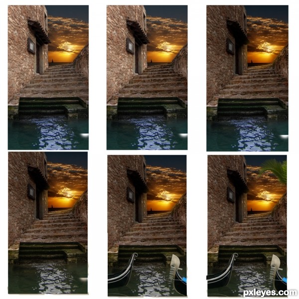 Creation of Bella Venezia: Step 3