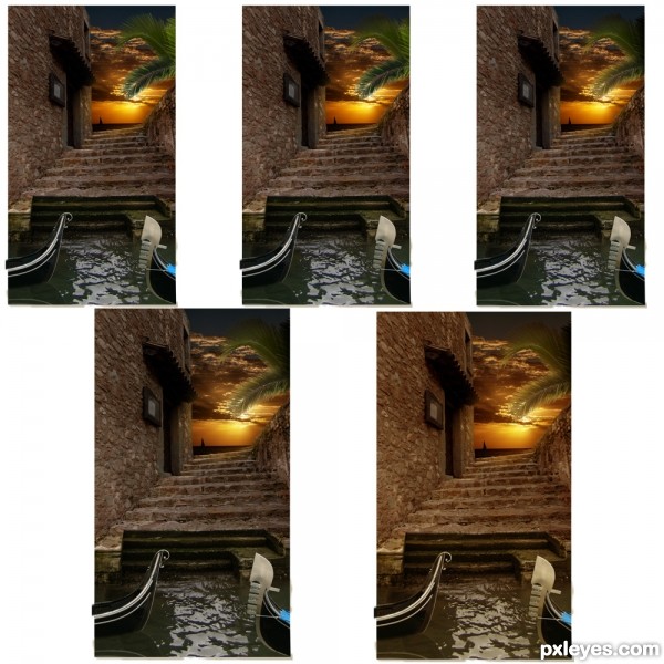 Creation of Bella Venezia: Step 4