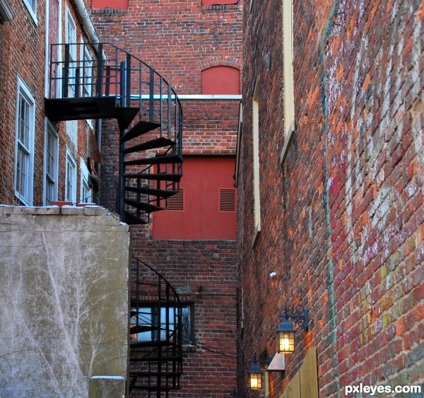 Alley Stairs