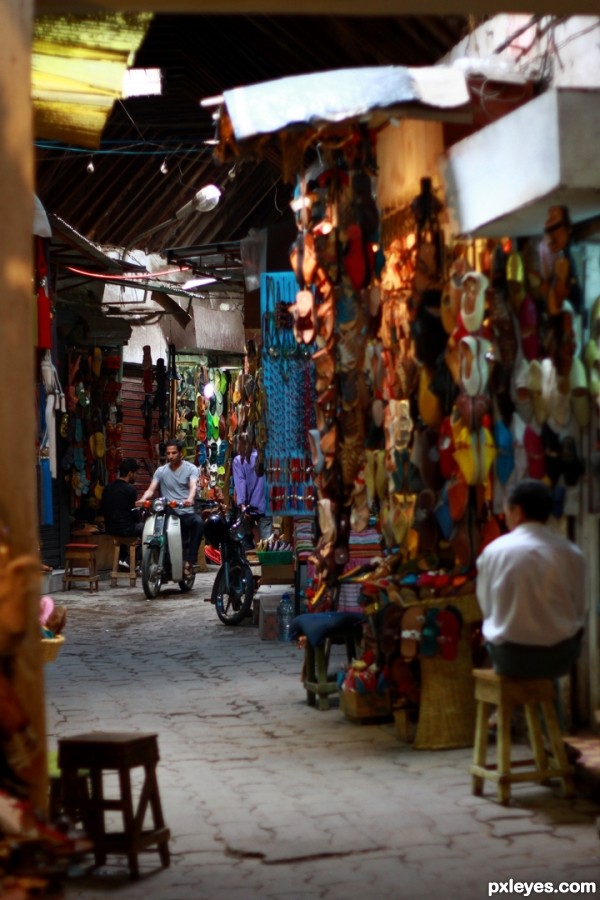 Alleyway in a souk