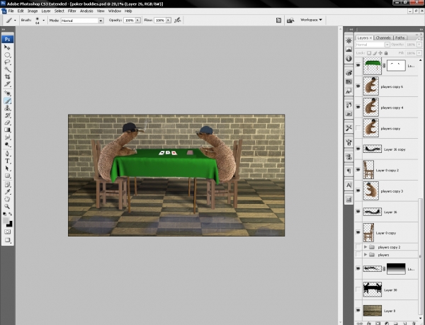 Creation of Poker Buddies: Step 11