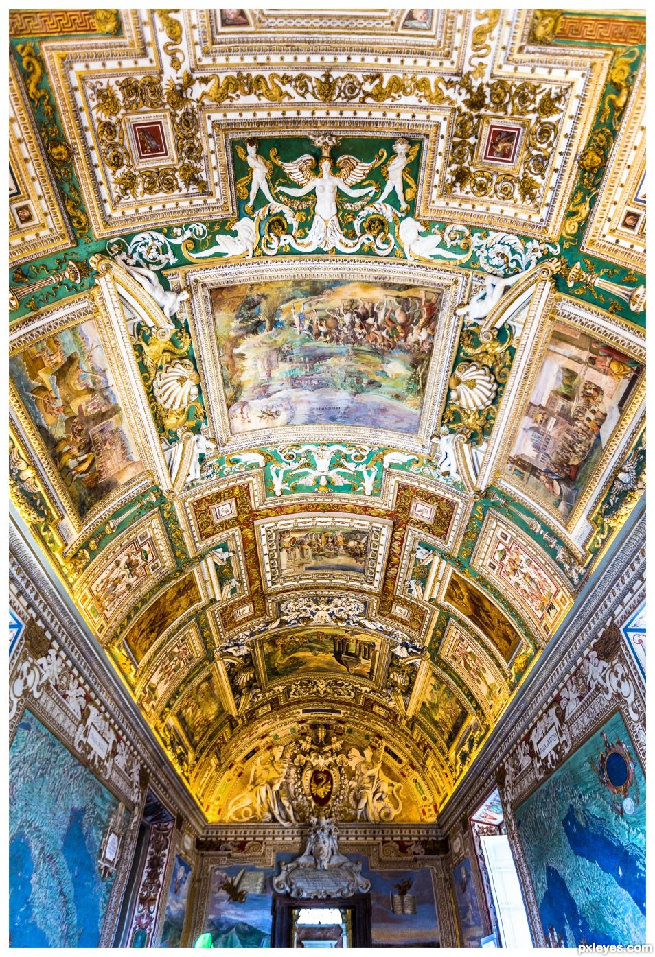 Vatican Museum ceiling