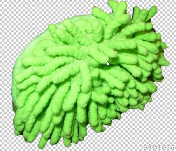 Creation of Hula Hoola with Blue Hands: Step 15