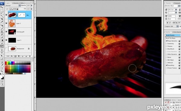 Creation of beef: Step 1