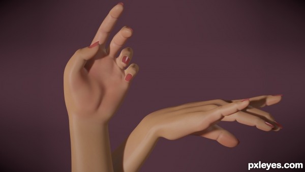 Creation of Hands: Final Result