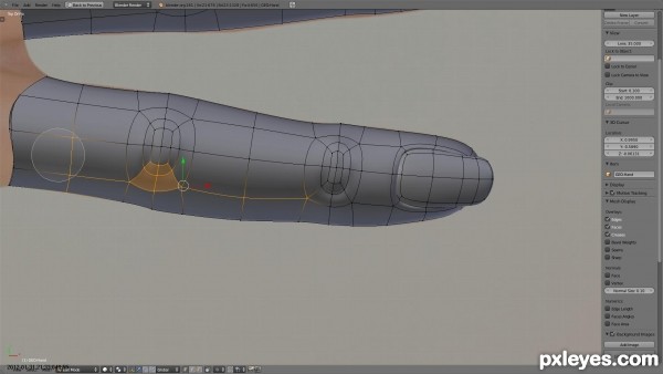 Creation of Hands: Step 6