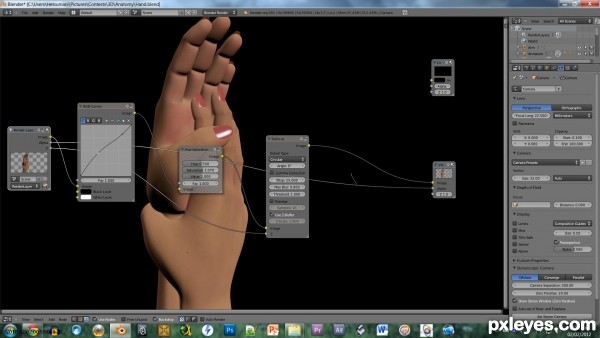 Creation of Hands: Step 14